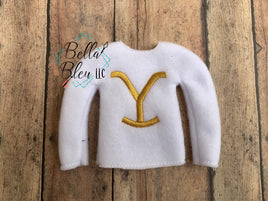 BBE ITH Inspired Yellowstone Brand Elf Sweater